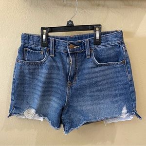 Old Navy Girls High Rise Jean Shorts
